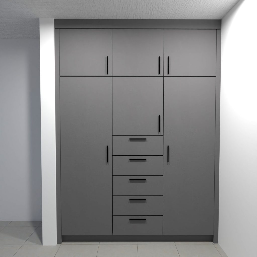 Simulador de Closets – Cocinas Modernas 19 Gris Oxford Cocinas y Closets
