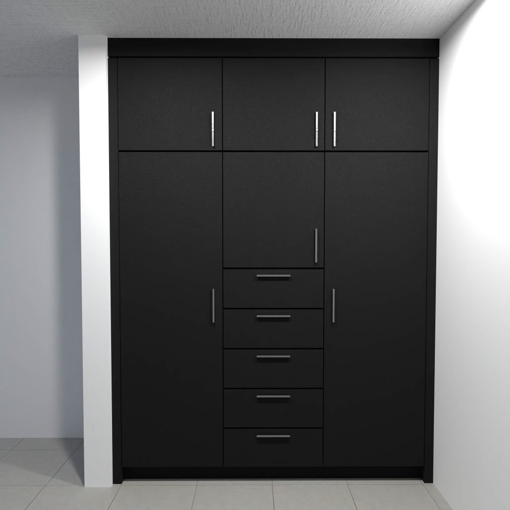 Simulador de Closets – Cocinas Modernas 23 Negro Cocinas y Closets